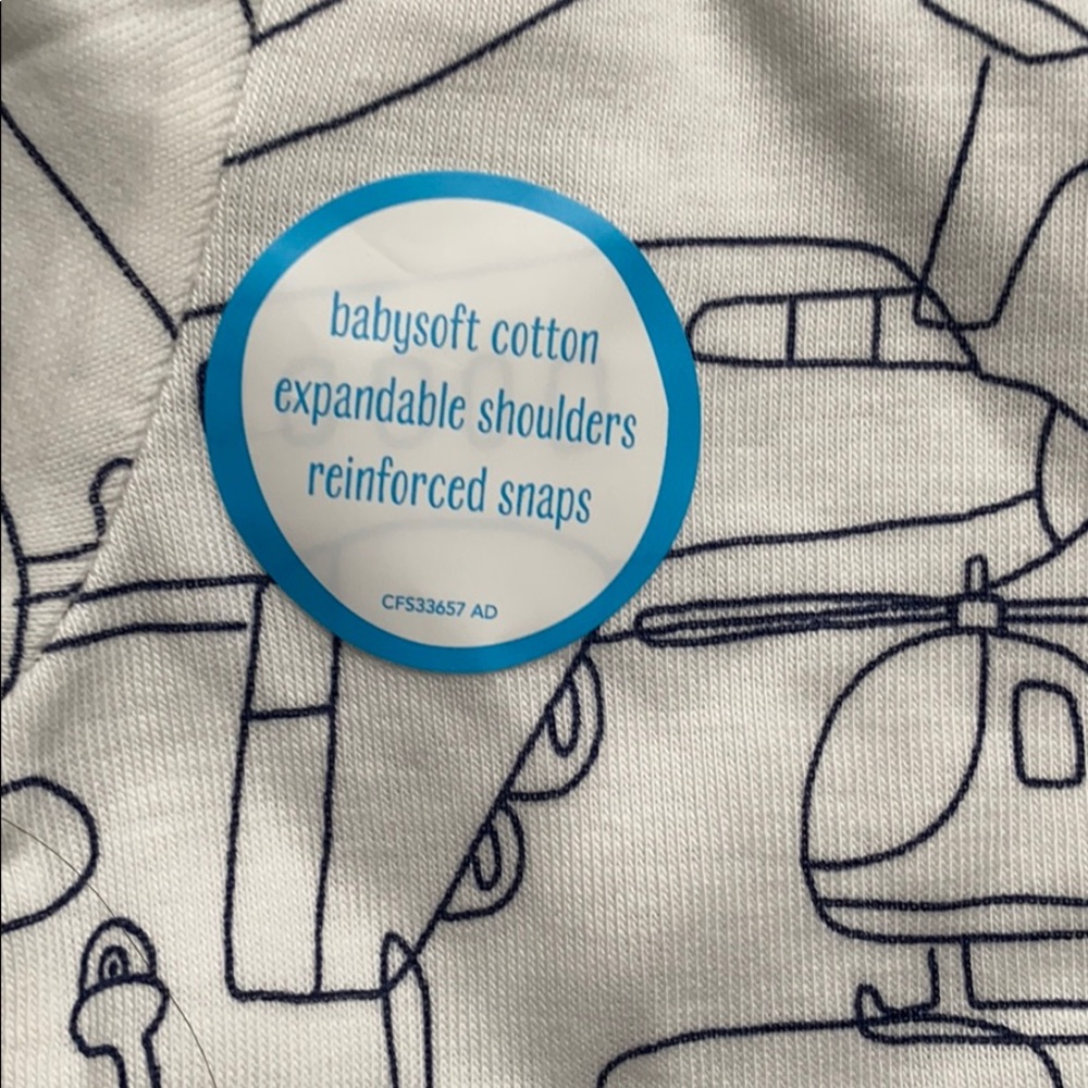 5 Pack Short Sleeve Carters Bodysuit Sz 12m Boys - Picture 8 of 8